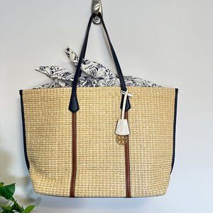 TORY BURCH • Destination Perry Straw Tote